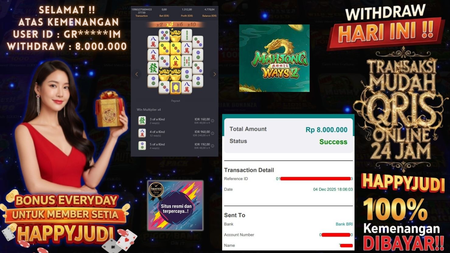 HAPPYJUDI JACKPOT SLOT MAHJONG WAYS 2